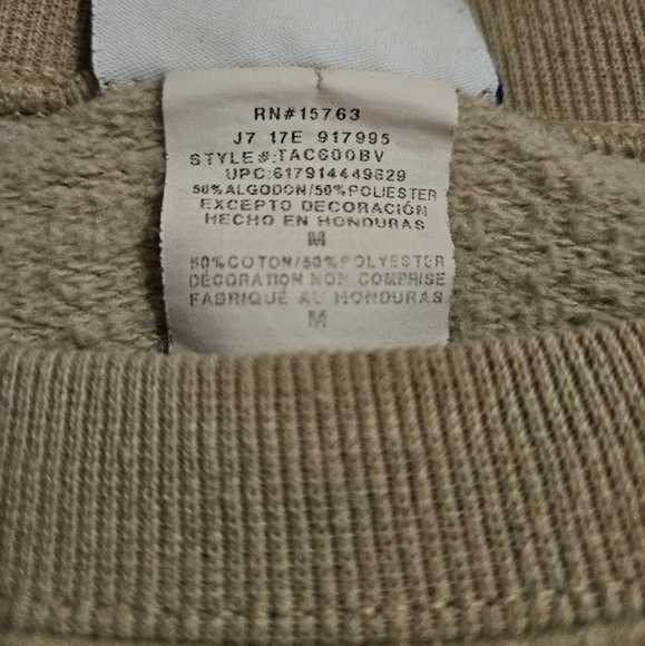 Champion Pull Over Tan Size Medium - Picture 5 of 6